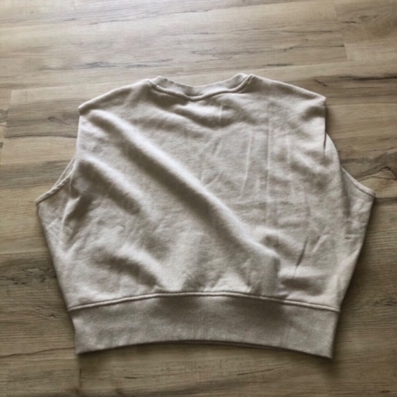 DKNY Beige Crew Neck Top - Picture 6 of 8